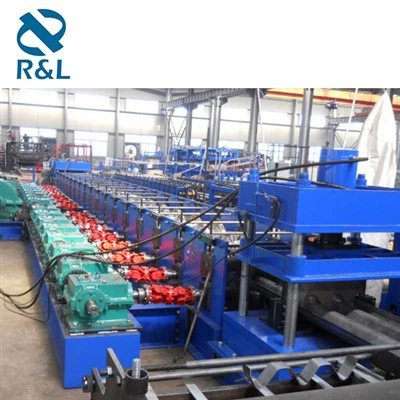 Máquina formadora de rolos de guarda-corpo